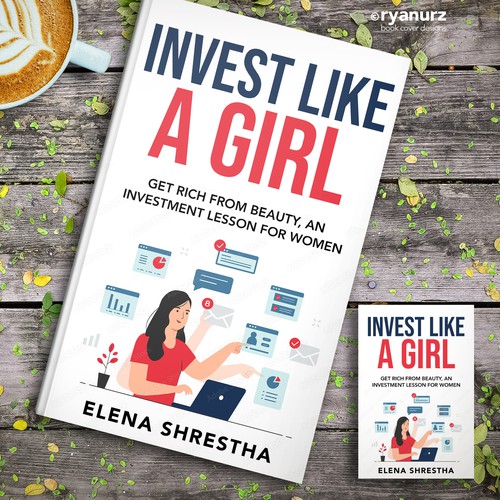 Book Cover for Teaching Girls to Invest Design by ryanurz