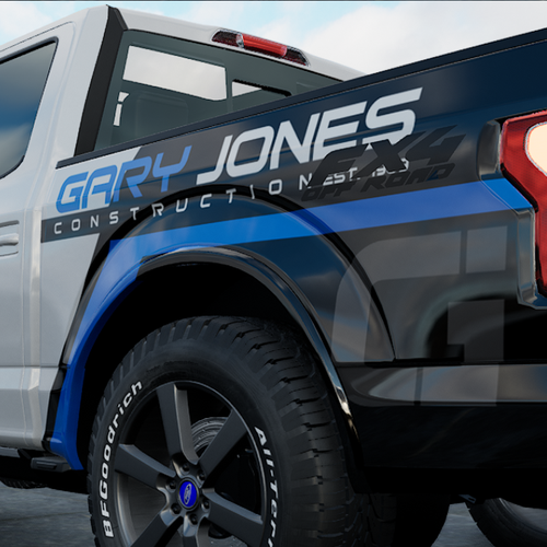 Partial vehicle wrap Design by TANSA ART