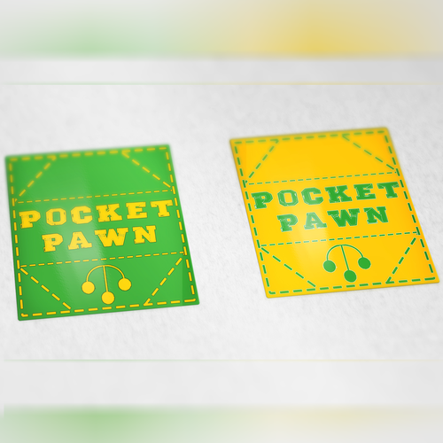 Create a unique and innovative logo based on a "pocket" them for a new pawn shop. Ontwerp door mrccaris