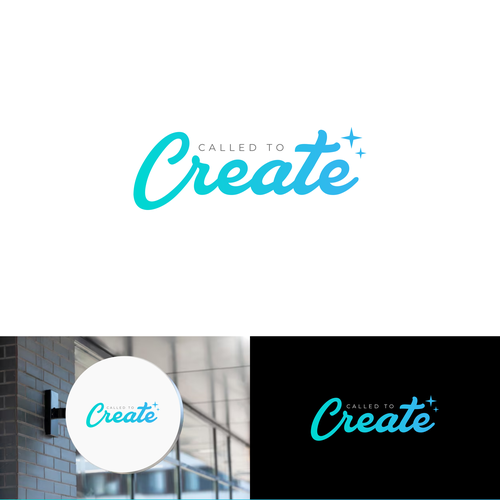 "Called to Create" Logo Design Design by Voos Studio