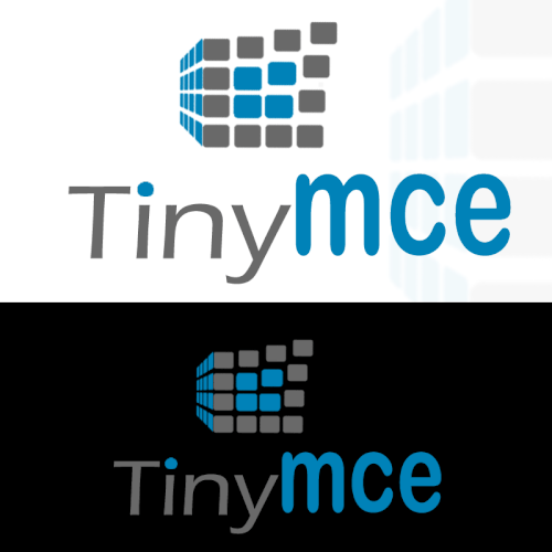 Logo for TinyMCE Website Réalisé par m-des