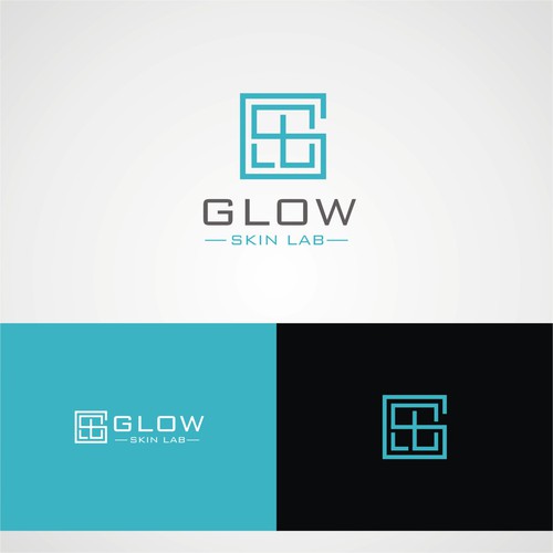 Glowing Design Logo/Emblem to attract the aesthetic community Design by MAhi2014