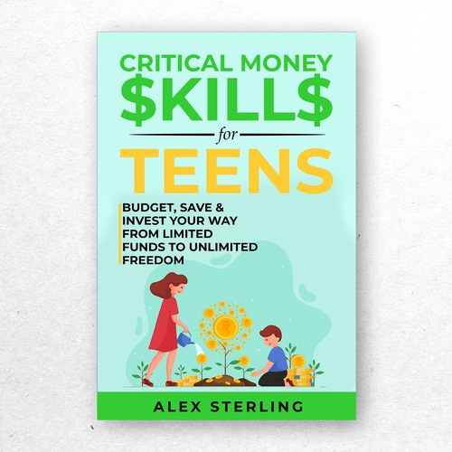 Design an eye-catching and powerful book cover to appeal to teens and young adults Design by Mighty_Eagle