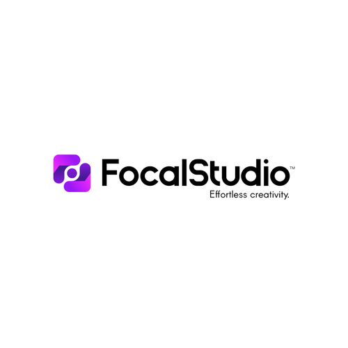 Logo for FocalStudio.AI Design by Trader In Spices