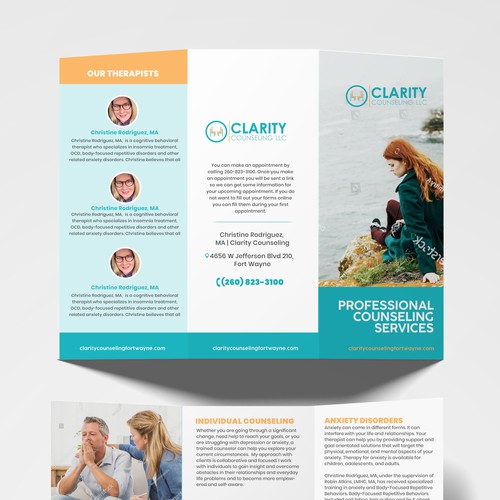 Counseling Center needs brochure Design by ektadevesh