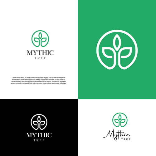 Mythic Tree - Tree Mark/Symbol Diseño de Web Hub Solution