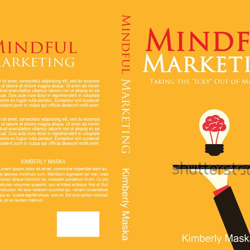 Create a "Mindful" Book Cover ~ Let your creativity flow! Design by Mila.