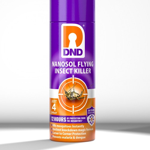 Design a standout label for a Super Effective Insect Killer Spray-ontwerp door P.D.S.