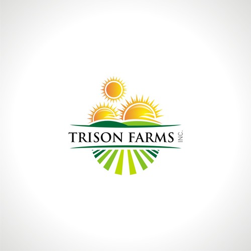 Create a modern logo incorporating 3 suns/agriculture for a well known Canadian marketing company Ontwerp door heosemys spinosa