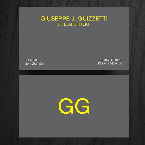 Gg Vistitenkarte Und Briefpapier Business Card Contest 99designs