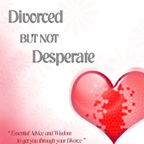 Design di book or magazine cover for Divorced But Not Desperate di AliceBunnyDesign
