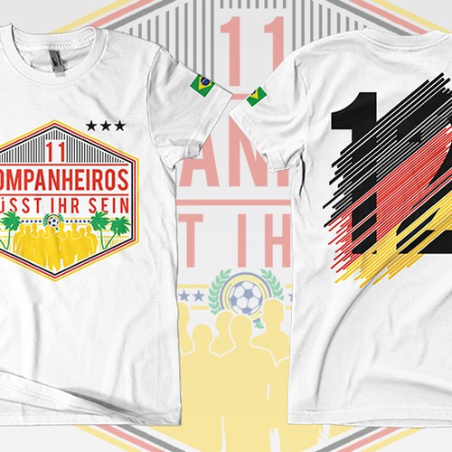 Football! World Cup! Summer! But hey ... what to wear? The alternative german football jersey! Design by "Bali Bird"