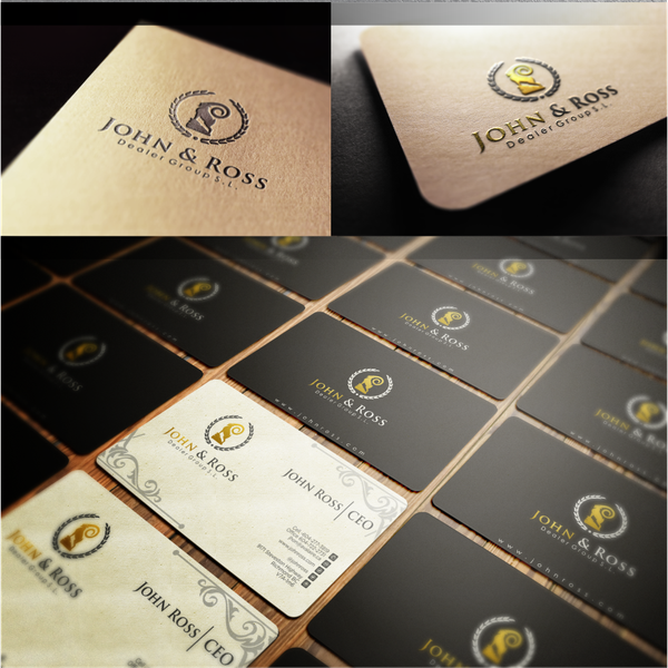 Design by flash art™ titled "JOHN ROSS"