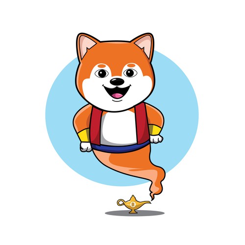 Redesign the Mascot for our Crypto Dog Coin and see it marketed EVERYWHERE! Design by Artist86