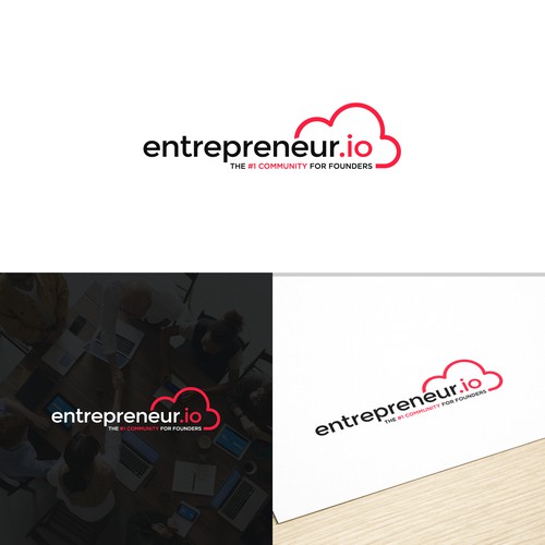 NEW LOGO: Entrepreneur.io - Entrepreneurs Helping Entrepreneurs Design by RheyDesign24
