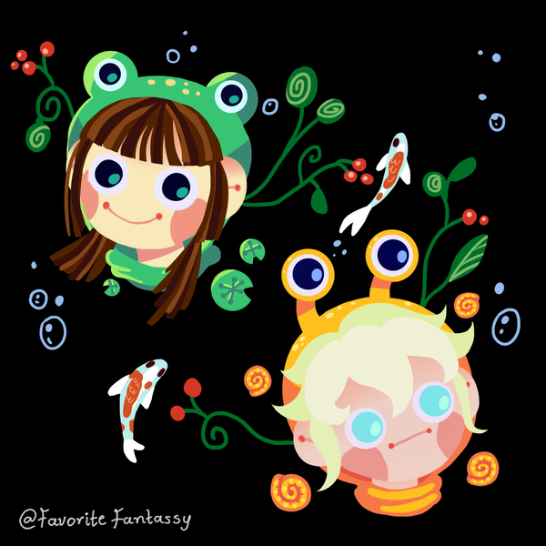 Rin and Saint a Little Big World