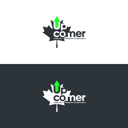 An Approachable Logo For A Company breaking down barriers for immigrant entrepreneurs in Canada Design by megawon®