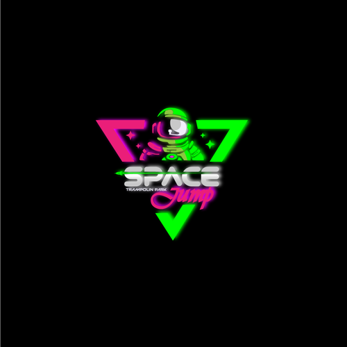 Space Jump Trampoline Park - Logo Design For Space Themed Adventure Park Design von PUJYE-O