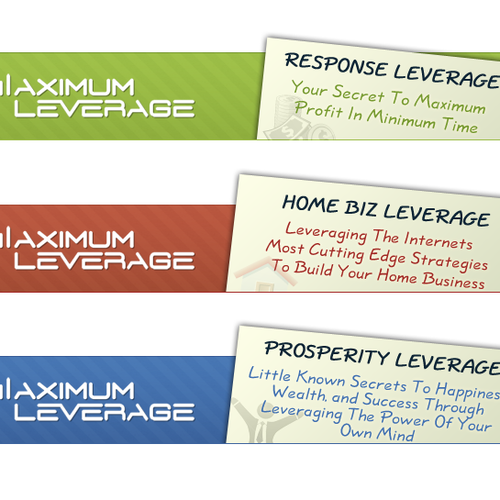 Maximum Leverage needs a new banner ad Ontwerp door pingvin