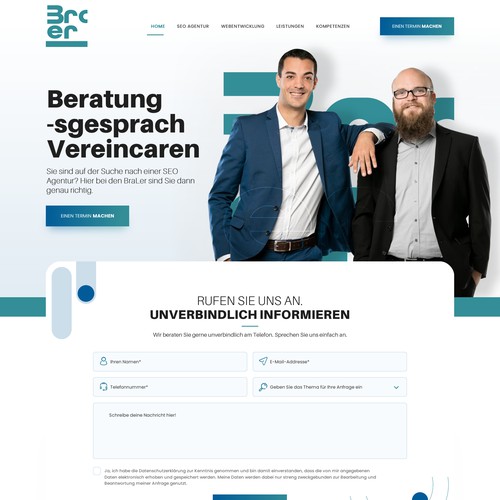Web page design contest entry by MyCreativeMind
