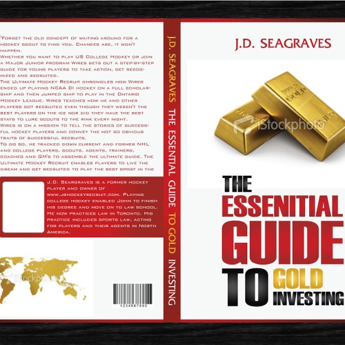 The Essential Guide to Gold Investing Book Cover デザイン by M.D.design