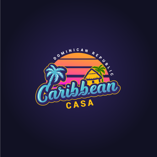 Airbnb logo, Caribbean location! Design by >>Jelena<<