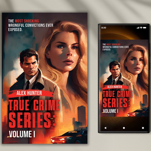 Design the Most Chilling and Eye-Catching True Crime Book Cover Ever! Design by Minimal Work