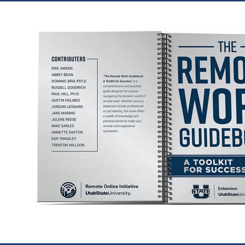 Designs | The Remote Work Guidebook - 2nd Edition | Book cover contest