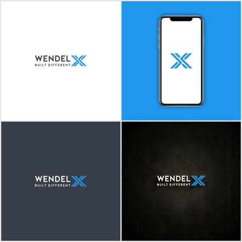 Luxury Logo Design for Wendel X — A Premium Construction Brand Built Different Design by 7LUNG™