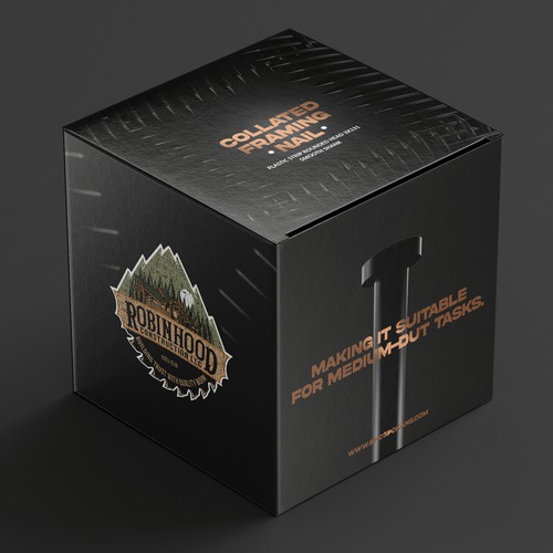 Dare to Impress: Design a Modern and Sleek Nail Box Packaging Design by susubayramm (insta)