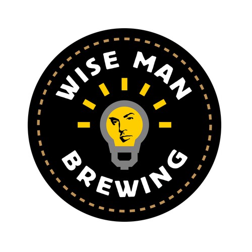 Create original Logo for Wise Man Brewing. Design by Createdad