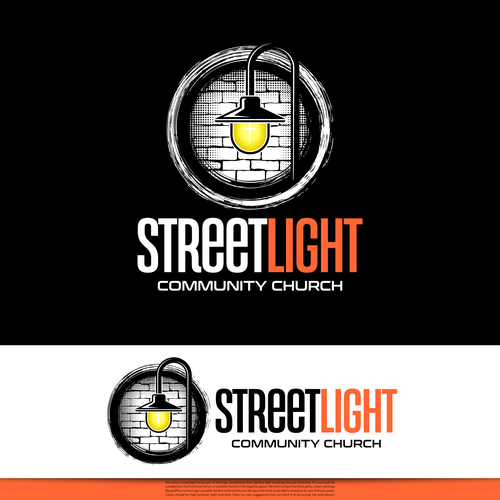 Young, Hip, Urban - Streetlight Community Church Logo Design réalisé par DC | DesignBr