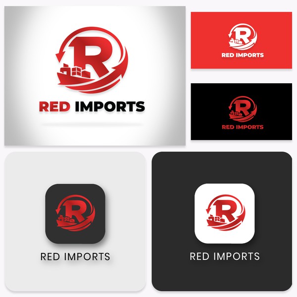 Red Imports logo
