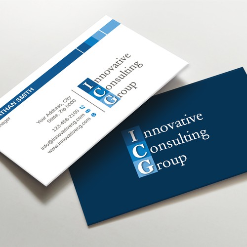Design di ICG Business Cards di LAXMI DESIGNHUB