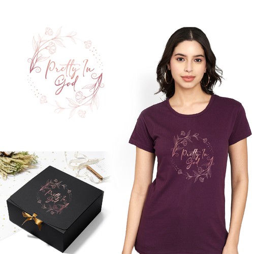 Design di Floral and Feminine Logo for Empowering Women of Faith di PrintFactory ™