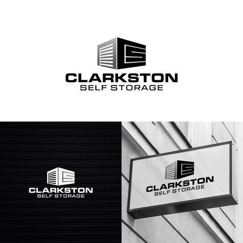 Self Storage Logo | Clarkston Self Storage Design by JR Logohype®
