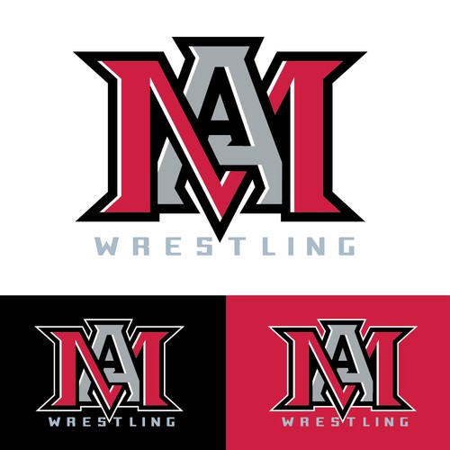 AMA Needs a Professional Looking Professional Wrestling Logo Design by fs42158