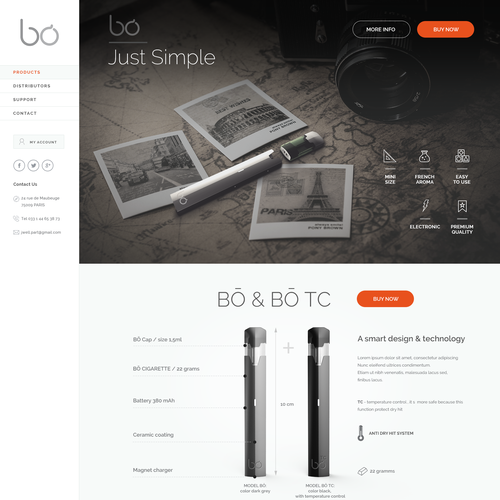 Web page design contest entry by set4net