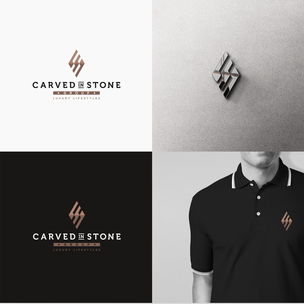 Luxury logo design solution for a client.