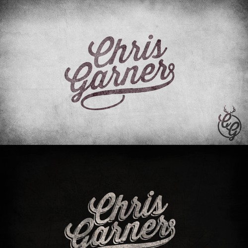 Logo Need for Country Music Artist "Chris Garner"  Design by Olivia Dumont