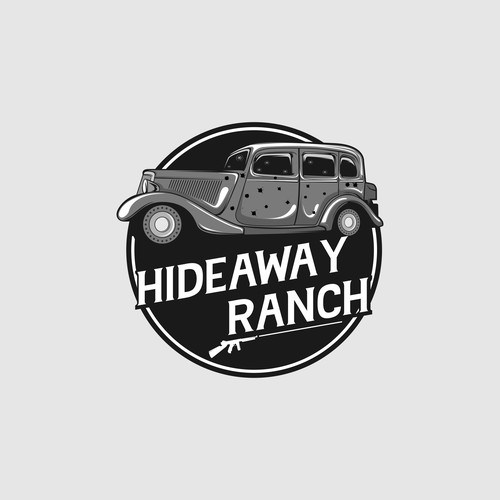 Bonnie and Clyde* Hideaway Ranch Logo/Brand design! Design by Fast Studio⚡