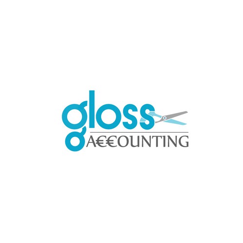 Logo for Gloss Accounting Design by Muhdin