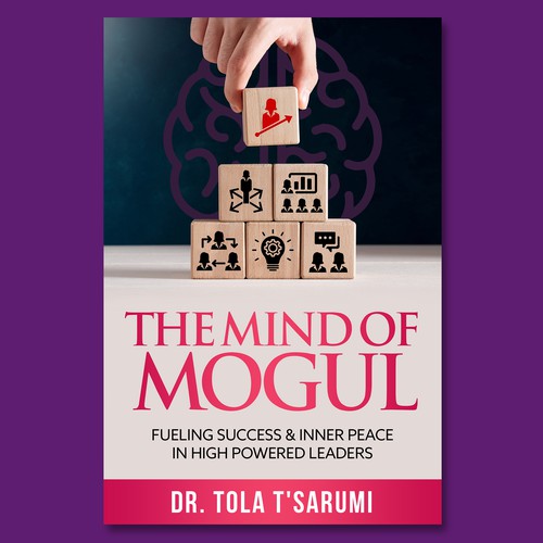 The Mind of the Mogul book cover Design by Global.Dezine