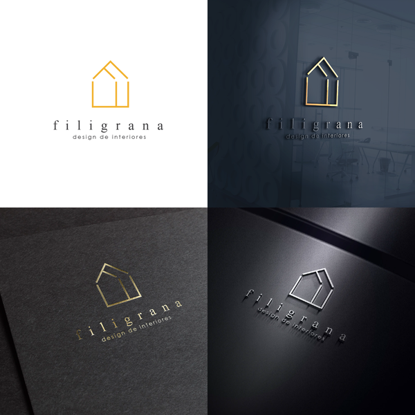 Design by Rendah Kalori titled "Modern ldentity for Filigrana - Decoration Company"