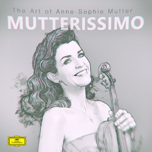 Illustrate the cover for Anne Sophie Mutter’s new album Design von leo_chung