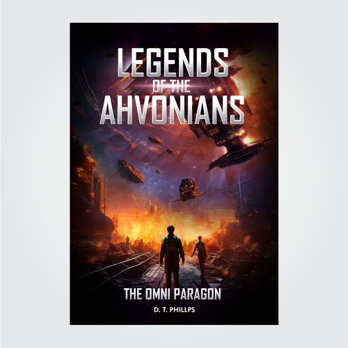 Book Cover Design for a Fantasy Book Design by area 55