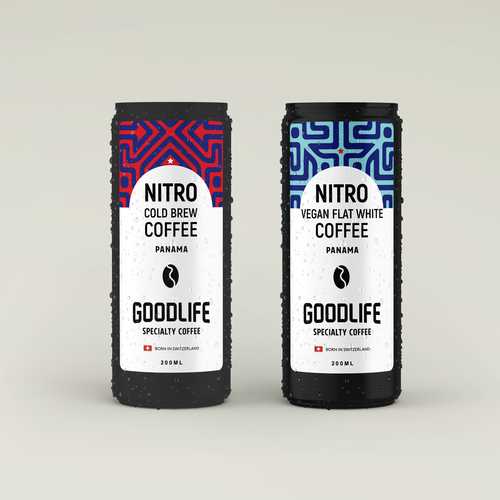 Design an exciting new coffee beverage label for launch in Switzerland Design by Daniela❧M