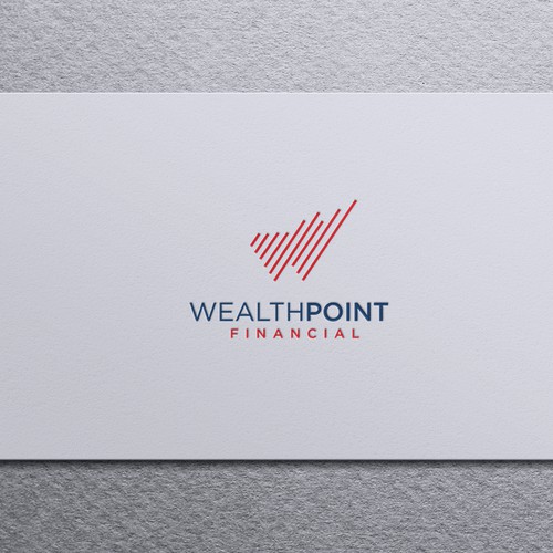 Logo for "WealthPoint Financial" Design by Mr. Jo