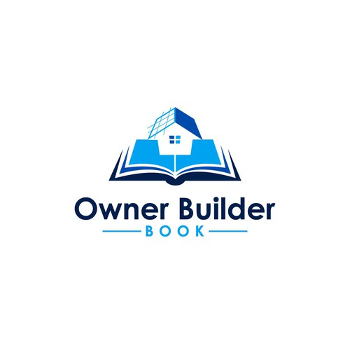 The New Owner Builder Book Logo Design by Creator Hub
