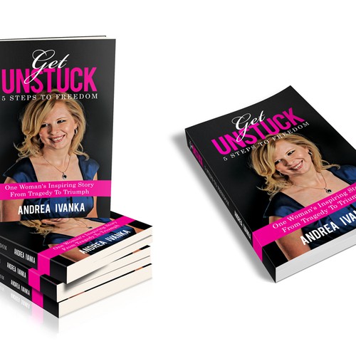 Book cover for Andrea Ivanka  Design by line14